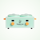 Sugaring Double Warmer - Green & Yellow