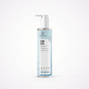A bottle of Radeq Lab Ozone O3 Oil with a white pump dispenser and a light blue and white label, set against a plain white background.
